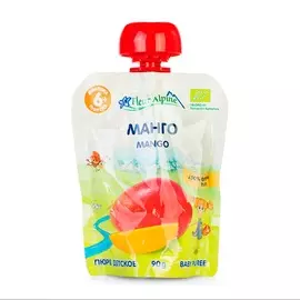 Пюре Fleur Alpine манго с 6 месяцев 90 г пауч Великобритания