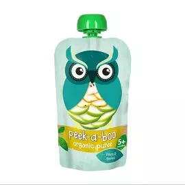 Пюре «Яблоко, груша» с 5 месяцев, Peek-a-boo, 113 г, Испания