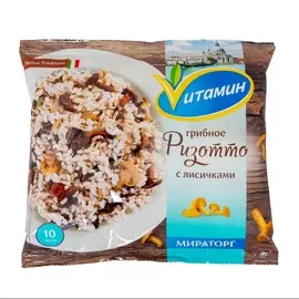 Ризотто грибное с лисичками Vитамин 400 г, Россия