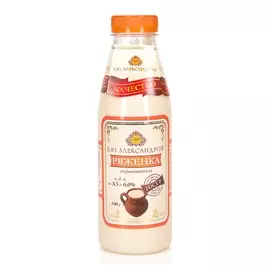 Ряженка Б.Ю.Александров м.д.ж. 3.5-6% 500г Россия, БЗМЖ