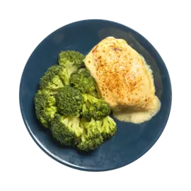 Рыба запеченная по-русски с брокколи, «Вкусно Детям», 250 г