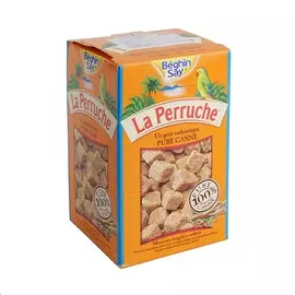 Сахар тростниковый колотый, Beghin Say La Perruche 750 г, Франция