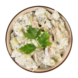 Салат Грибной с курицей 240 г Уже Готово Россия