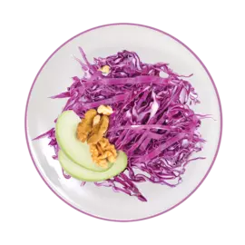 Салат из красной капусты с яблоками 150 г Уже Готово Городской супермаркет Россия