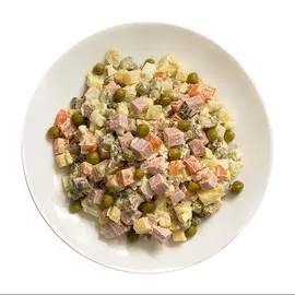 Салат Оливье с колбасой 600 г Уже Готово Россия