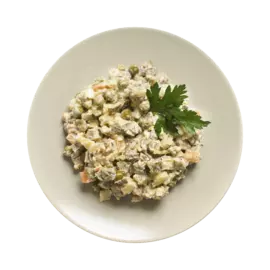 Салат "Оливье" с мясом «Уже Готово», 200 г