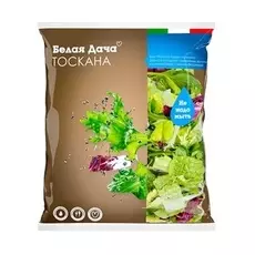 Салатная смесь "Тоскана" (корн, романо, радичио, фриссе)