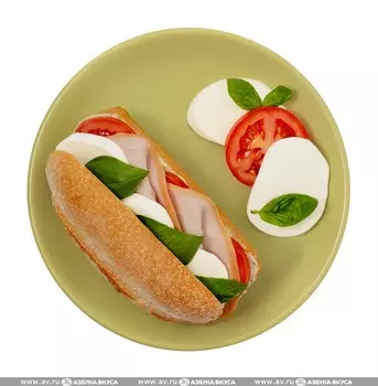 Сэндвич с индейкой и моцареллой 230 г, Россия