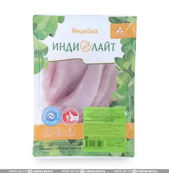 Шницель из индейки охлажденный "Индилайт", 400 г