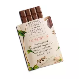 Шоколад молочный Nature's Own Factory с гречишным чаем 20 г Россия