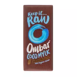 Шоколад органический Ombar молочный Keep it raw Coco Milk, 70 г Великобритания