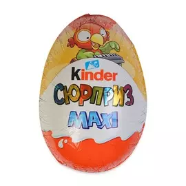 Шоколадное яйцо Kinder MAXI 100 г Польша