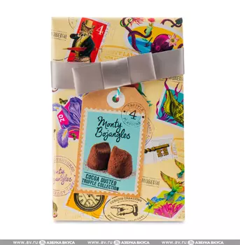 Шоколадные конфеты Monty Bojangles Трюфель 4 вкуса 190г Великобритания