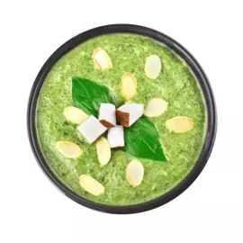 Шпинат в кокосовом молоке с пряностями веганский «Уже Готово» 300 г