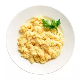 Скрембл из трех яиц с собой 190г