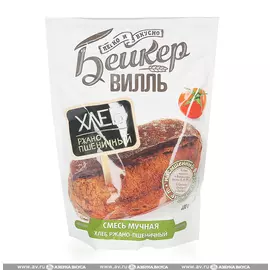 Смесь мучная Бейкервилль хлеб ржано-пшеничный 400г Россия