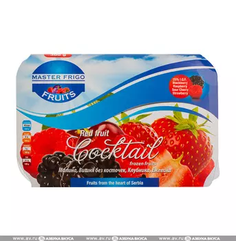 Смесь ягод Fruits быстрозамороженных 300г Республика Сербия