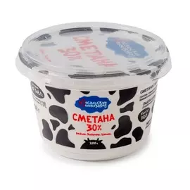 Сметана 30% 200г Россия