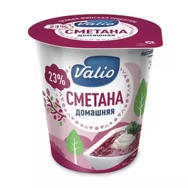 Сметана Valio 23% 315 г Россия, БЗМЖ