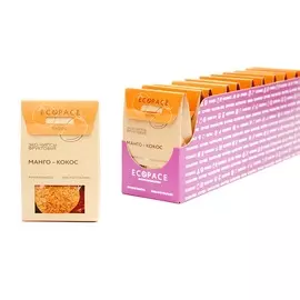 Снеки фруктовые EcoSpace Манго-Кокос EХOTIC 40 г Россия