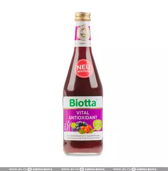 Сок мультифруктовый Biotta "Витал Антиоксидант" 0.5л Швейцария