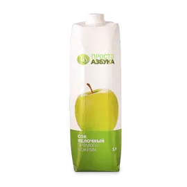Сок «Яблоко», «Просто Азбука», 1 л, Армения