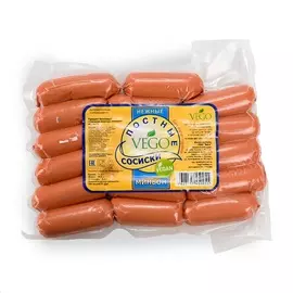 Сосиски нежные миньон постные "Вего" 500 г, Россия