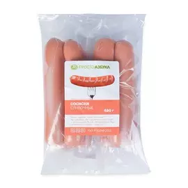 Сосиски «Сливочные», «Просто Азбука», 480 г, Россия