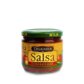 Соус к чипсам «Сальса пикантная», Delicados, 326 г, Россия