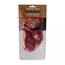 Стейк Рибай из мраморной говядины "Мираторг" 320 г, Россия
