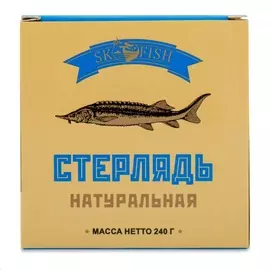 Стерлядь натуральная SK FISH 240 г, Россия