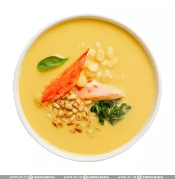 Суп кукурузный с камчатским крабом 270 г Россия