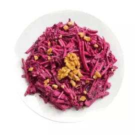 Свекла с яблоком и грецким орехом, «Считаем калории», 200 г