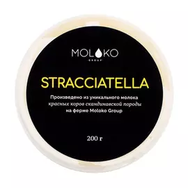 Сыр Страчателла 48% Moloko Group 200г Россия, БЗМЖ