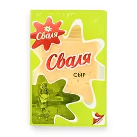 Сыр Тильзитер 45% нарезка Сваля 200г Россия, БЗМЖ