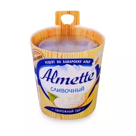 Сыр творожный натуральный 60% Almette 150г Россия