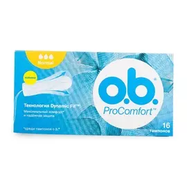 Тампоны гигиенические ProComfort O. B. Normal 16 шт