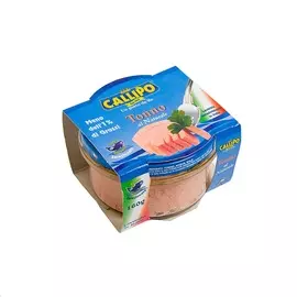 Тунец Callipo Иелоуфин в собственном соку 160г стекло Италия