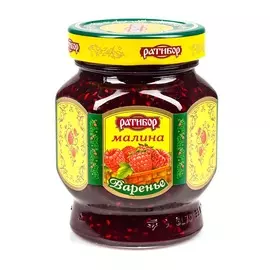 Варенье малиновое "Ратибор" 400 г, Россия