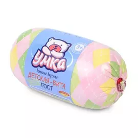 Ветчина вареная «Детская-вита», «Клинский мясокомбинат», 260 г, Россия