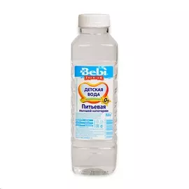 Вода детская Bebi питьевая с рождения, 0.5 л Россия