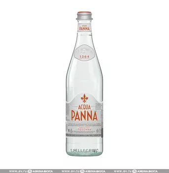 Вода минеральная Acqua Panna негазированная, 0.75 л стеклянная бутылка, Италия