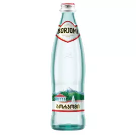 Вода минеральная «Боржоми» газированная, 0.5 л