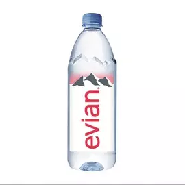 Вода минеральная природная негазированная Evian 1 л, Франция
