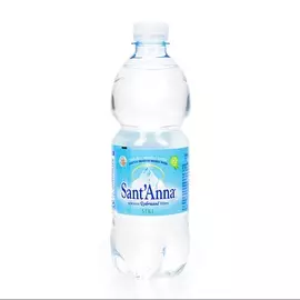 Вода минеральная природная Sant'Anna негазированная, 0.5л пластиковая бутылка Италия