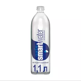 Вода питьевая негазированная, Glaceau SmartWater, 1.1 л, Венгрия