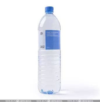 Вода природная Просто Азбука родниковая питьевая 1.5л Армения