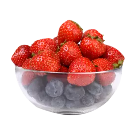 Ягодный микс (клубника+голубика), 500 г