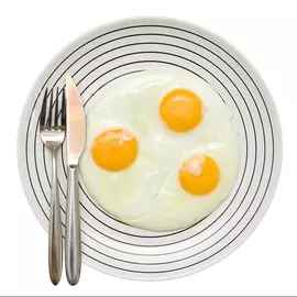 Яичница из трех яиц с собой 180г