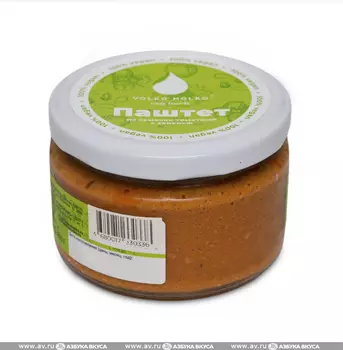 Закуска "Паштет из семечек томатный" с зеленью 200 г Россия